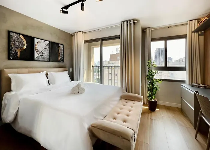 Studio Moderno, Com Piscina, Ac, Wi-Fi E Alexa